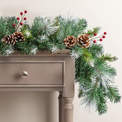 Christow Christmas Garland, 1.8m