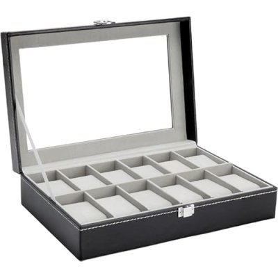 Ohuhu 12-Slot Watch Box