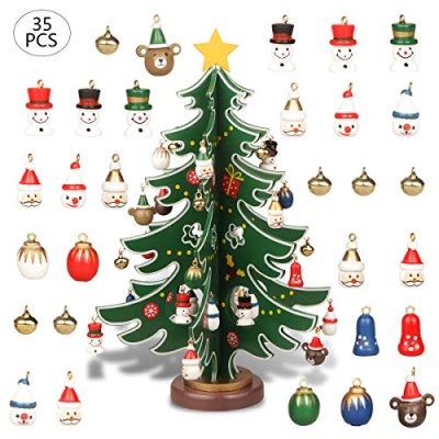 YiYa Mini Wooden Christmas Tree