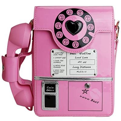 QiMing Retro Dial Telephone Shoulder Bag