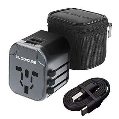iBlockCube Travel Plug Adapter