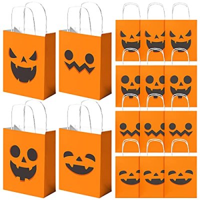 NiHome Pumpkin Treat Bags