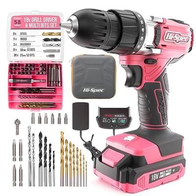 Hi-Spec Cordless Power Drill Driver
