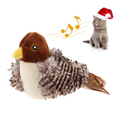 PETGEEK GiGwi Chirping Bird Cat Toy
