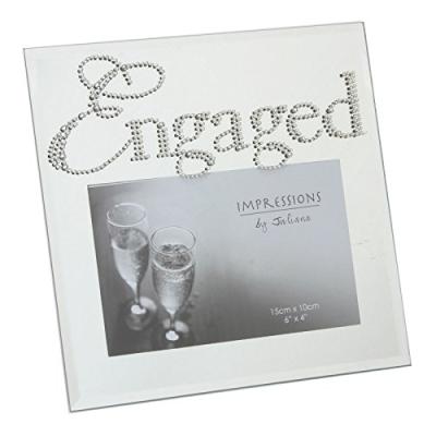 Diamante Glass Photo Frame