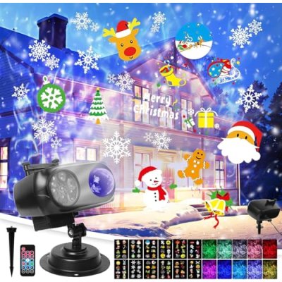 Kiature Christmas Projector