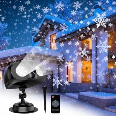 Kiature Snowflake Projector