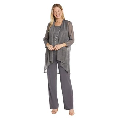 R&M Richards Plus Size Pant Suit