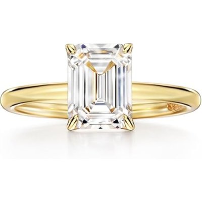 Michooyel 2CT 925 Sterling Silver Engagement…