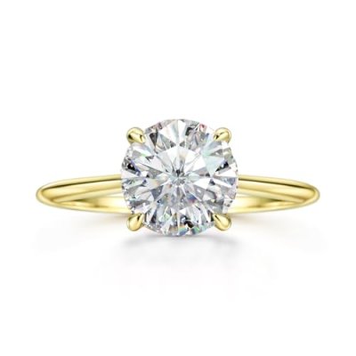 Michooyel 2ct Engagement Ring 925 Round Cut…