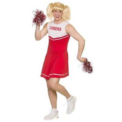 Wicked Costumes Mens Hot Cheerleader Fancy Dress…