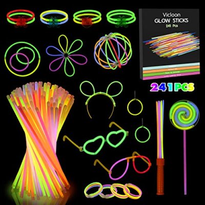 Vicloon Glow Stick Pack