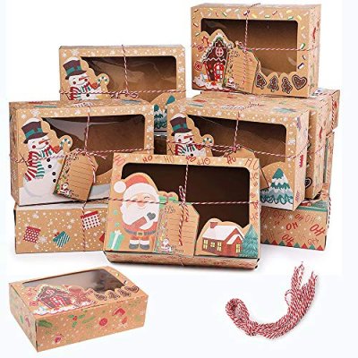OTMVicor Vicor Christmas Cookie Boxes,12pcs…
