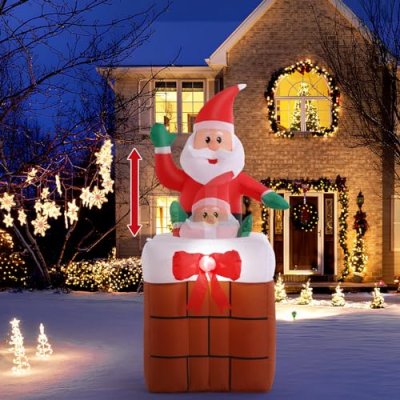 Victop Inflatable Santa Claus