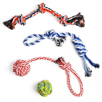 Fida Dog Rope Toys, 4-Pack