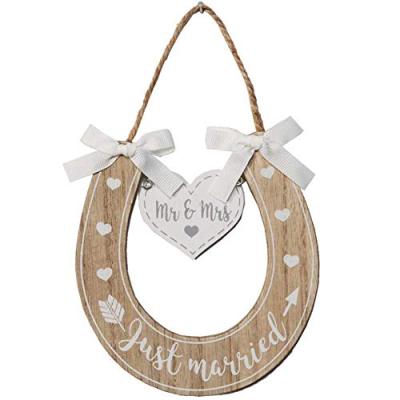 Widdop Bingham Wooden Wedding Horseshoe