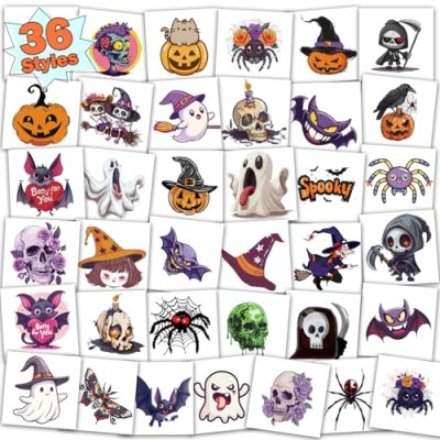Kids Halloween Tattoos