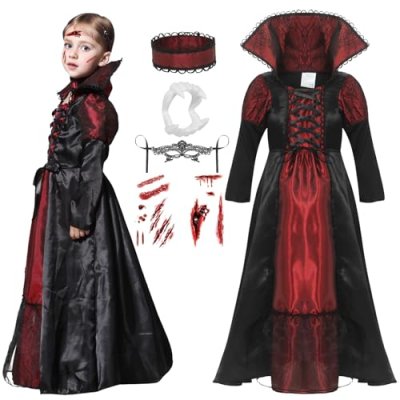 GEMVIE Kids Vampire Costume