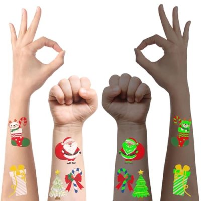 Kids' Christmas Tattoos