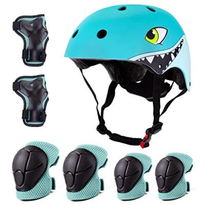 Kids Bike Helmet and Pad Set