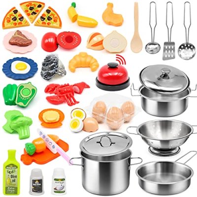 Kids Play Kitchen Set