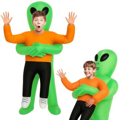 Kids' Inflatable Alien Costume
