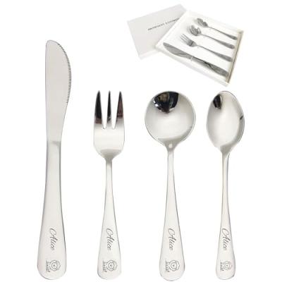 Kids Engraved Cutlery Set