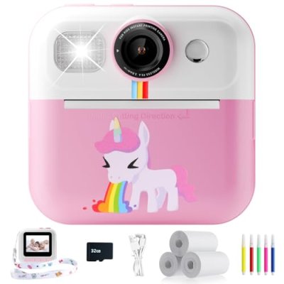 Kids Instant Print Selfie Camera