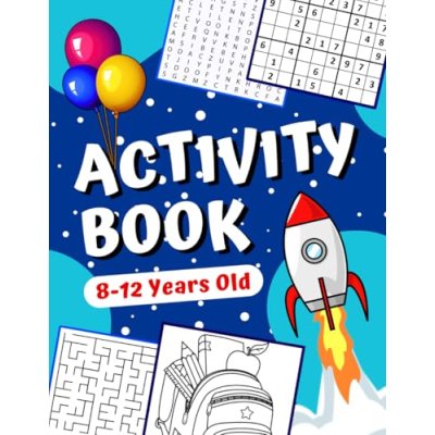 Kids' Puzzle Book with Varied Challenges