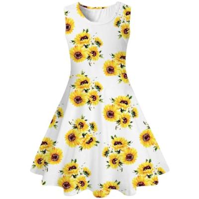 Kids4ever Girls Sunflower Summer Dress