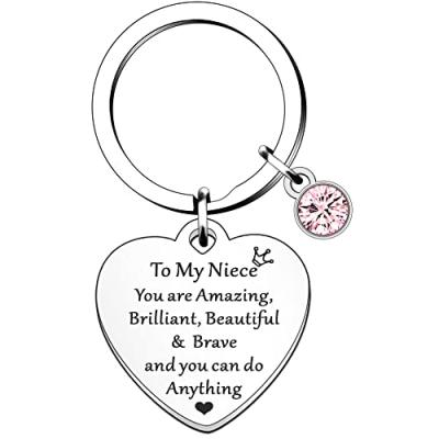 HULALA Niece Keychain Gift