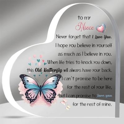 Niece Inspirational Acrylic Plaque