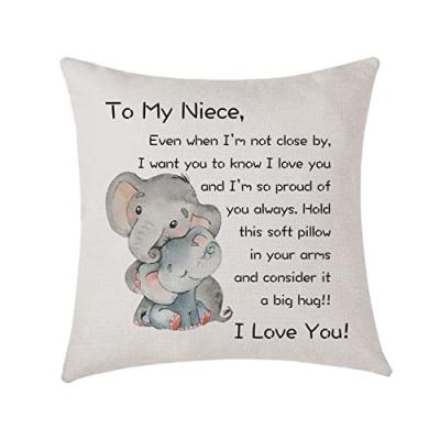 AMZKWY Niece Cushion Cover
