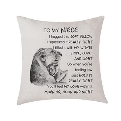 AMZKWY Niece Cushion Cover