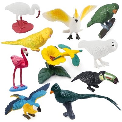 Sienon Miniature Bird Figures
