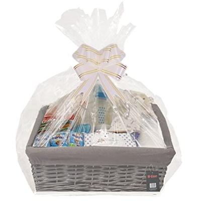H-LINE Gift Hamper Kit with Wicker Basket