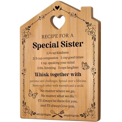 Giftasy Sister Gifts - Cutting Board