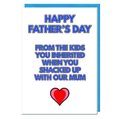 AK Giftshop Stepdad Father's Day Card