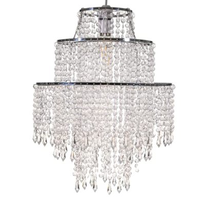 Giggi 3-Tier Clear Chandelier Lamp Shade
