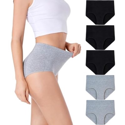 HAVVIS High Waist Cotton Knickers