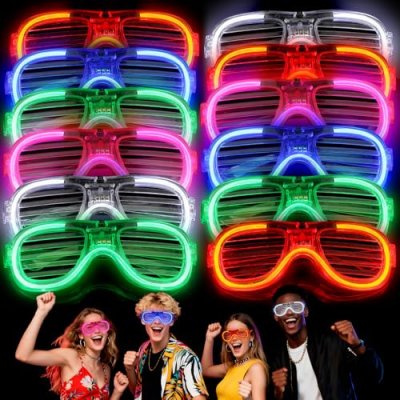 SCIONE Light-Up Party Glasses