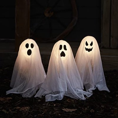 Lights4fun LED Ghost Stake Lights