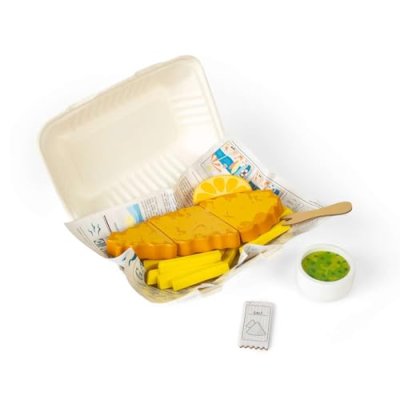 Bigjigs Toys Fish & Chips Set