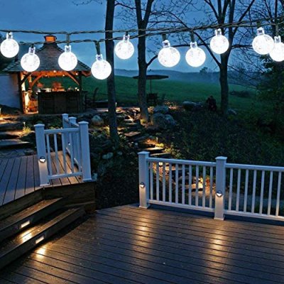 iiHome Solar LED String Lights