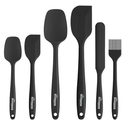 NileHome Silicone Spatula Set 6 Pieces Food Grade…