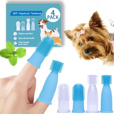 Bileumec Dog Finger Toothbrush