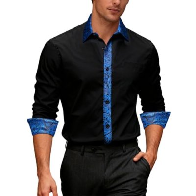 Ailisus Men's Dress Shirt