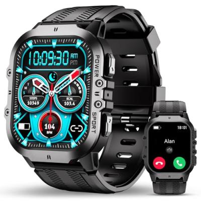 OUKITEL Military Smart Watch for Men