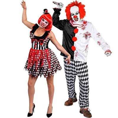 Killer Clown Couples Costume