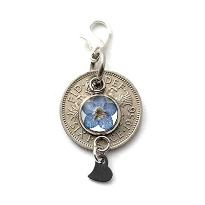 Silver Sixpence Bridal Charm